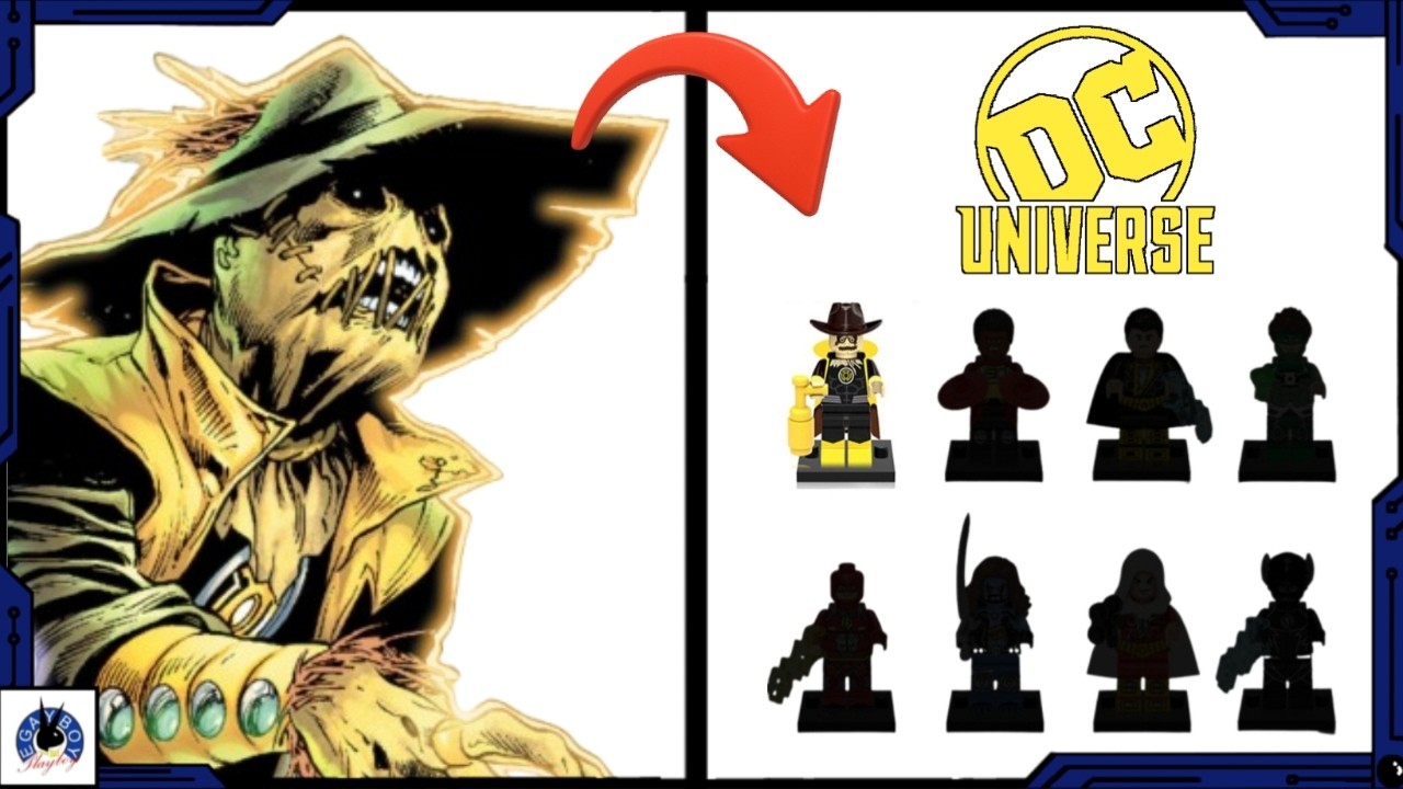 DC Minifigures | X0153 - YouTube