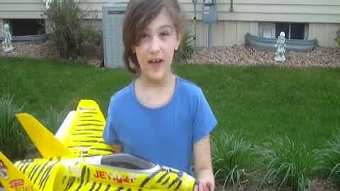 RCDOX 2011 JETIGER MIC dimensional space Art Tech RC plane