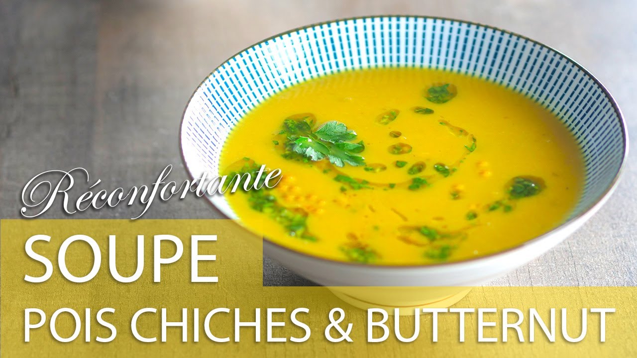 Recette de Soupe Pois Chiches & Butternut 𑁍 Pankaj Sharma