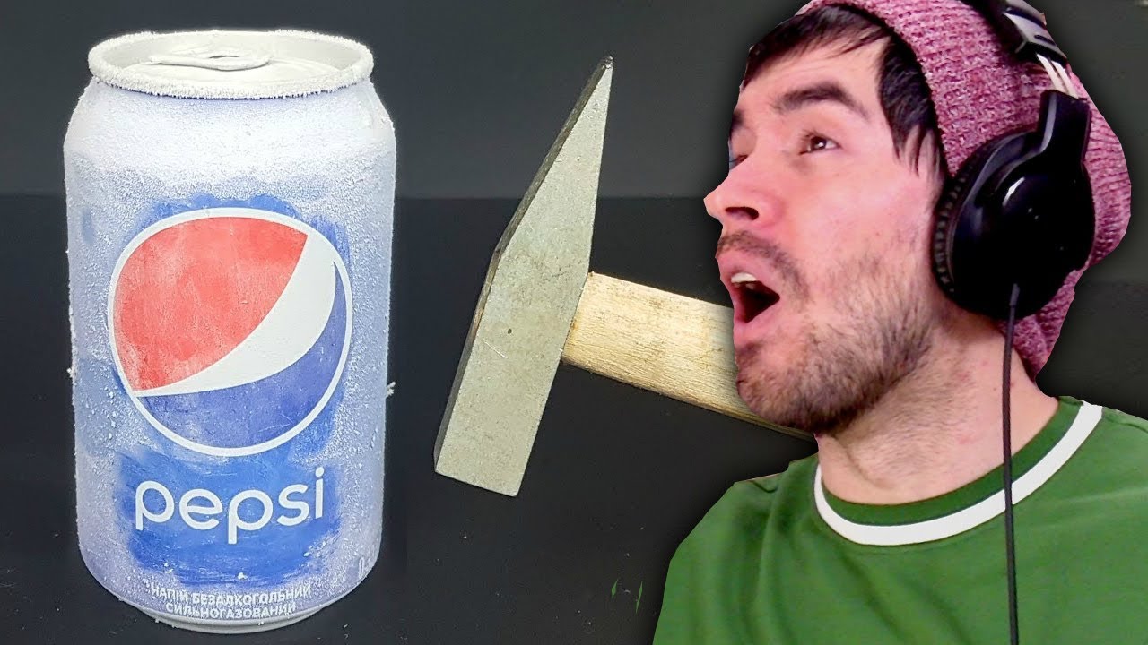 10 OBJETOS NORMALES vs. NITROGENO LIQUIDO