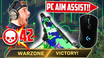 How to get Aim Assist on mouse & keyboard in Warzone,Apex,fornite #rewasd #warzonegaming #aimassist