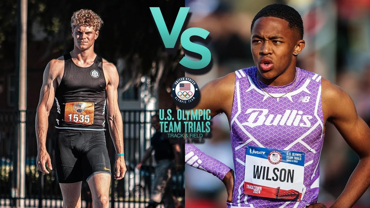 Quincy Wilson Battles Matthew Boling in 400m Final at US Olympic Trials