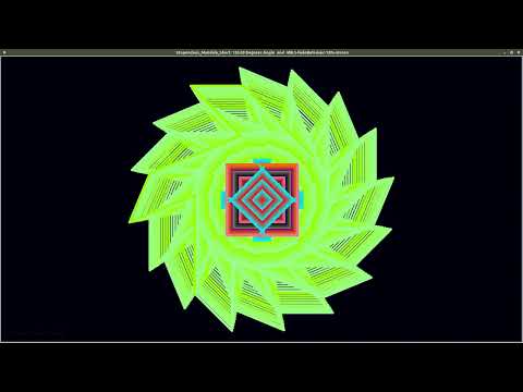 132 Degrees Angles with Various Mandalas and Tones