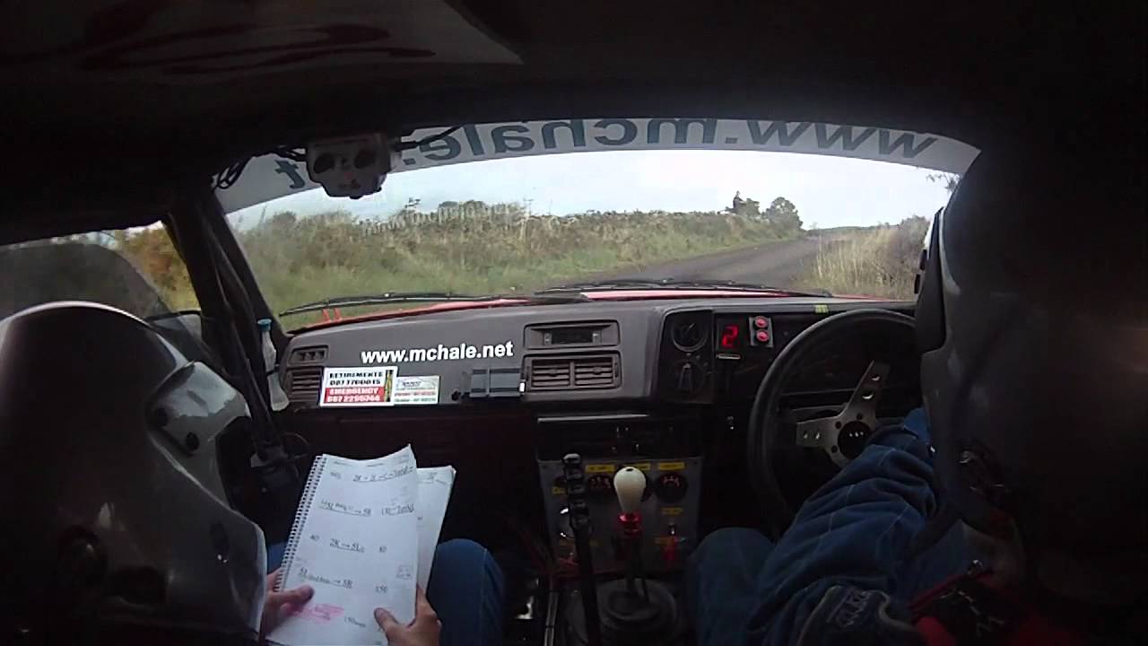 Part 2 - Donegal Harvest Rally Highlights 2012. John Warren & Ruthann O'Connor, Class 13 Twincam RWD