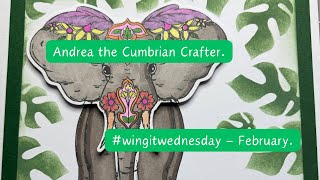 #wingitwednesday - February. Hosted by Jenny @JennysCraftyCorner