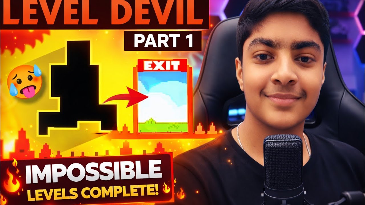 Level Devil Part 1 | Impossible Levels Complete 😈🔥 - YouTube