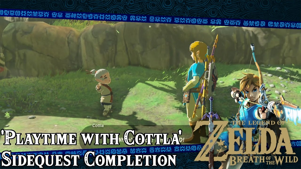'Playtime with Cottla!' Sidequest! - The Legend of Zelda: Breath of the Wild - Tips & Tricks