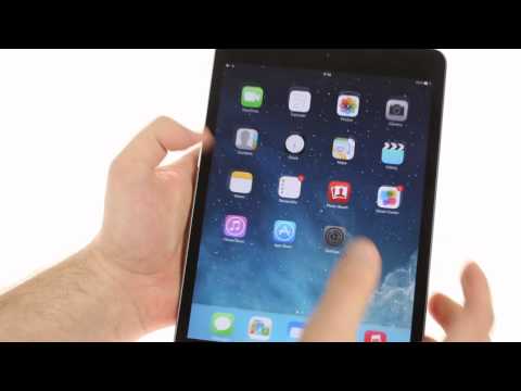 Apple iPad mini 2  user interface