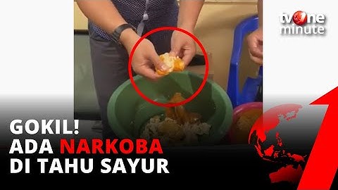 Viral! Pria Ini Selundupkan Obat Terlarang di Dalam Sayur Tahu | tvOne