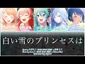 [FULL] 白い雪のプリンセスは (The Snow White Princess is...) / Covered by MORE MORE JUMP! &amp; 初音ミク / KAN/ROM/ENG