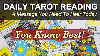 TODAY'S DAILY TAROT 🔮 "DOING WHAT'S RIGHT, EVEN IF OTHERS DISAGREE!" Intuitive Spiritual Guidance ✨