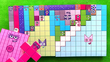 Looking for Numberblocks NEW 80 202 Puzzle Tetris Shape | ASMR chirping of birds