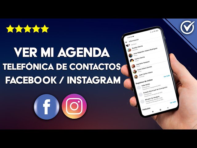 Cómo ver mi Agenda Telefónica de mis Contactos en Facebook e