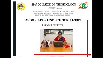 Flash Type and Successive Approximation Type ADC | Linear Integrated Circuits | SNS Institutions