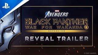 Marvel's Avengers（アベンジャーズ）：ブラックパンサー リヴィールトレイラー