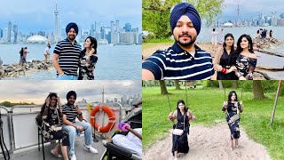 Nanaan Bhabi ajj Kathe Gye Ghuman❤️ || Visit to Toronto Island 🇨🇦☺️ || @JassArsh