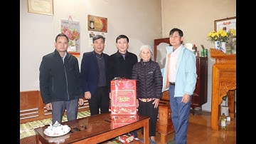 VIDEO: Lãnh đạo huyện thăm, tặng quà Tết cho một số gia đình chính sách, người có công tại xã Vũ Di