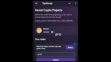 Secret Crypto Projects | TAPSWAP CODE | Crypto projects What Make You MILLIONAIRE