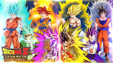DBZ ttt mod | All New Characters & Combination Attacks | BT4 & Original Texture [DOWNLOAD]