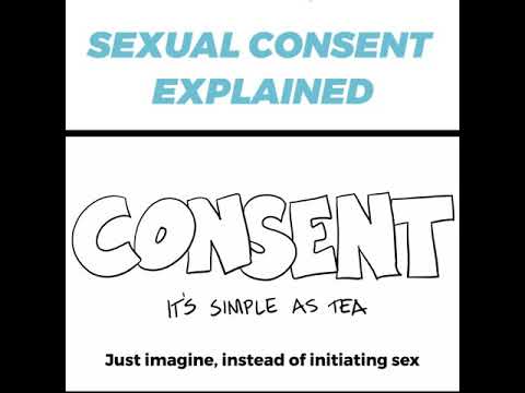 Between a cup of tea - what consent looks like ( educational ) - YouTube