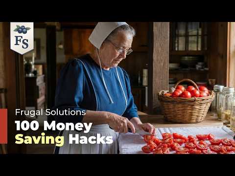 How Amish Kitchens Work WITHOUT Waste — 100 Food Hacks That Actually Work