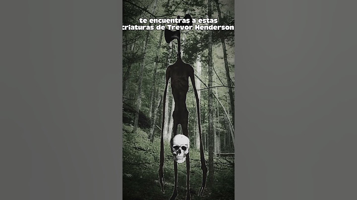 Te encuentras a estas Criaturas de Trevor Henderson 💀😵