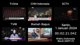 Detikdetik Perayaan Tahun Baru 2024 Di Berbagai Stasiun Tv Nasional