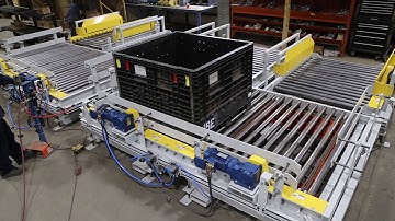 CDLR Pop Up Pack In/Out Chain Transfer Conveyor