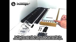 Installation of shading plate on X series