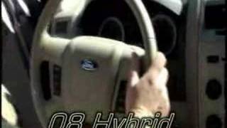 2006 and 2008 Ford Escape Hybrid comparison