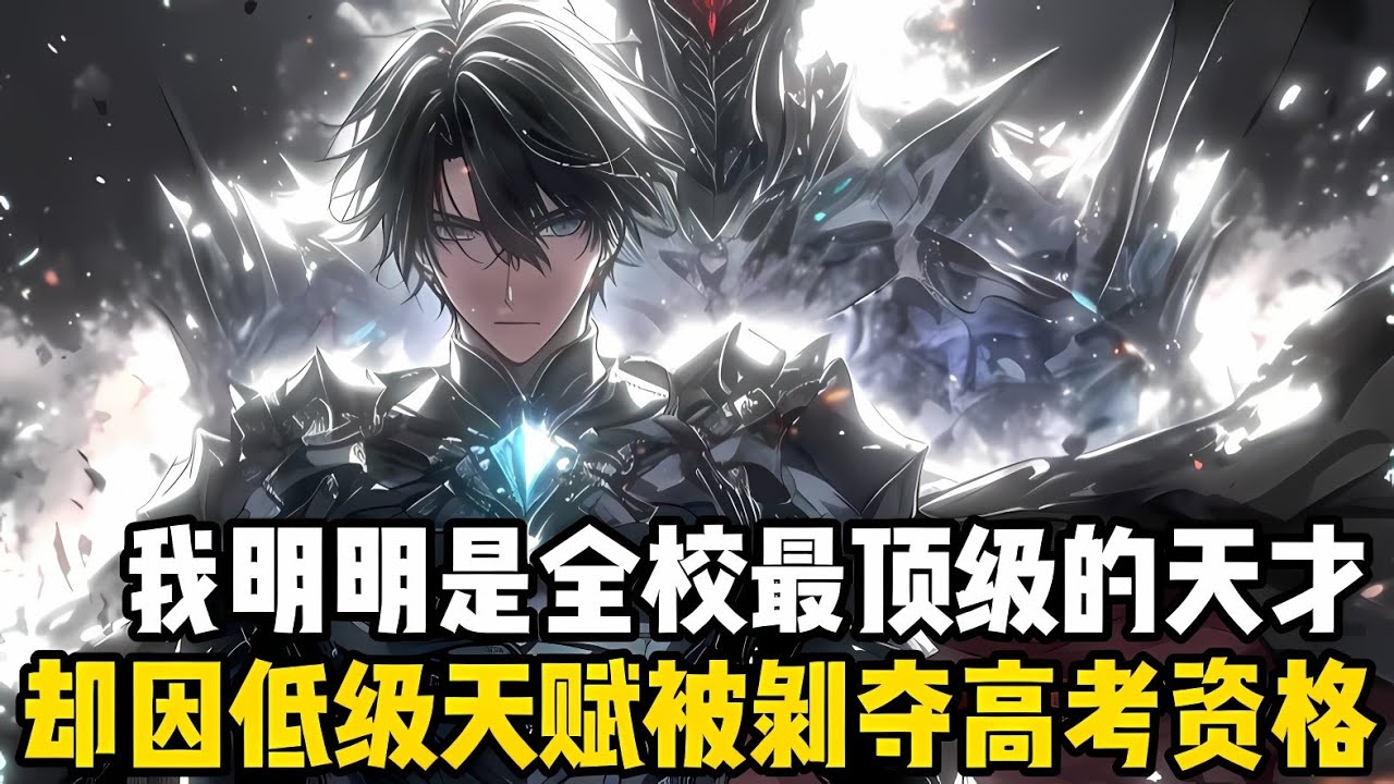 明明是全校最頂級的天纔，卻被剝奪瞭高考資格，隻因你覺醒的是最低的E級天賦，就連以前把你當偶像的同學都嘲笑你是個廢物#漫画 #小说 #玄幻