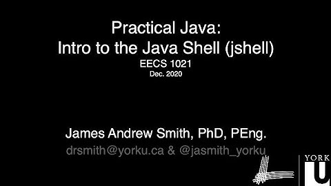 Practical Java: The Java Shell (jshell) on macOS.