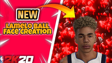 New Lamelo Ball Face Creation | NBA 2K20 Face Creation