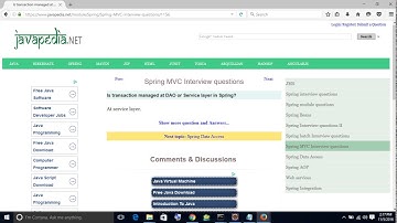Is transaction managed at DAO or Service layer in Spring? | javapedia.net
