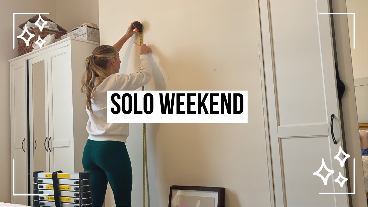 Solo Weekend Vlog ✨ DIY, Aldi dinner & Charity Shops