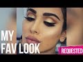 Smouldering eye and nude lip look! | مكياجي اليومي المفضل!