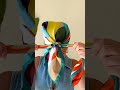 How To Tie A Large Head Scarf Easy Scarf Tutorial Hairstyles