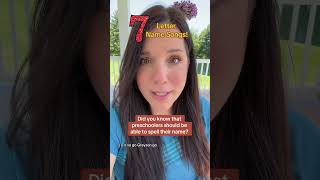 Seven-Letter Name Songs: Customizing Classics! 🎵👧👦 In this video, I share how we make learning names