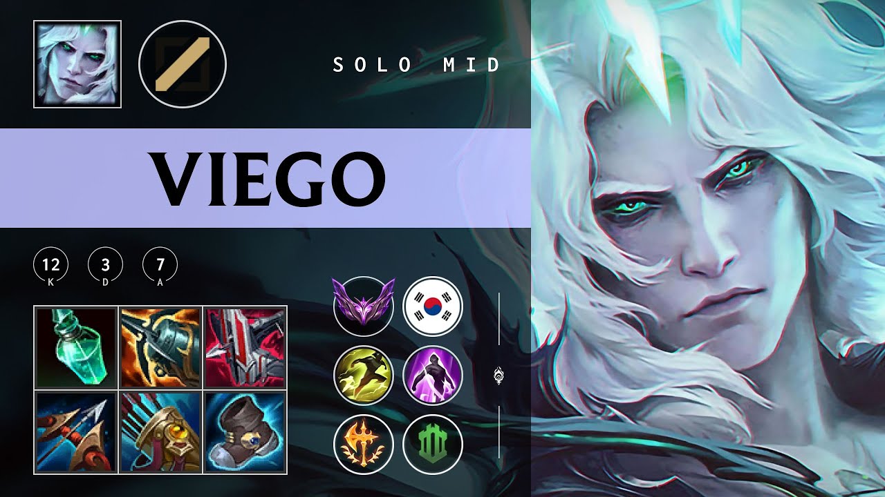 Viego Mid vs Syndra - KR Master Patch 25.22