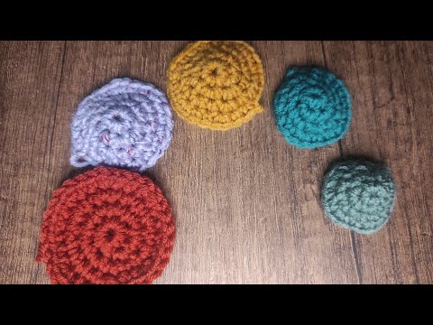 ამიგურუმი - საჭირო ნამატების რაოდენობა სხვადასხვა ფორმის მისაღებად