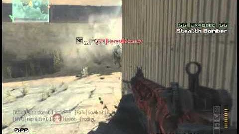 MW3 javelin turns guy into superman XD
