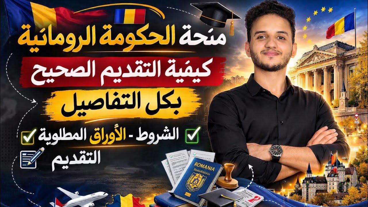 أسرار التقديم على منحة الحكومة الرومانية في اوروبا 2026 خطوة بخطوة بدون أخطاء!