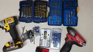 Drillpro 50Pcs 11.522.53Mm Hss Anium Coated High Speed Steel Drill Bit Set