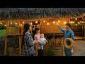 A kind-hearted man brought more light into the small home of a single mother and her child.