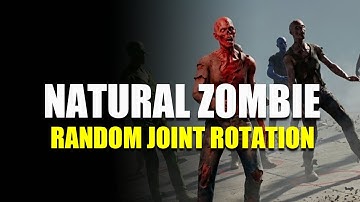 Crowd Simulation in Houdini — Natural Zombie Motion with Random Joint Rotation