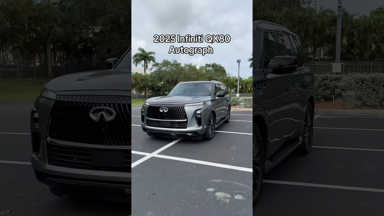 Have you seen amazing luxury SUV 😲 2025 Infiniti QX80 Autograph 