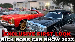 Donkmaster at the Rick Ross Car Show 2023 with exclusive first look