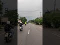 Perfect lineup #riders #bikers #rainyday #highway