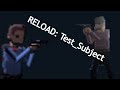 Shooting 2d People and dying -  Reloader: Test_Subject Gameplay