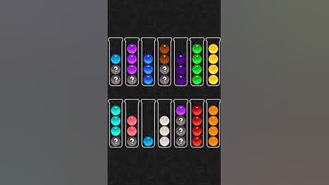 Level 615 of Ball Sort Color Water Puzzle